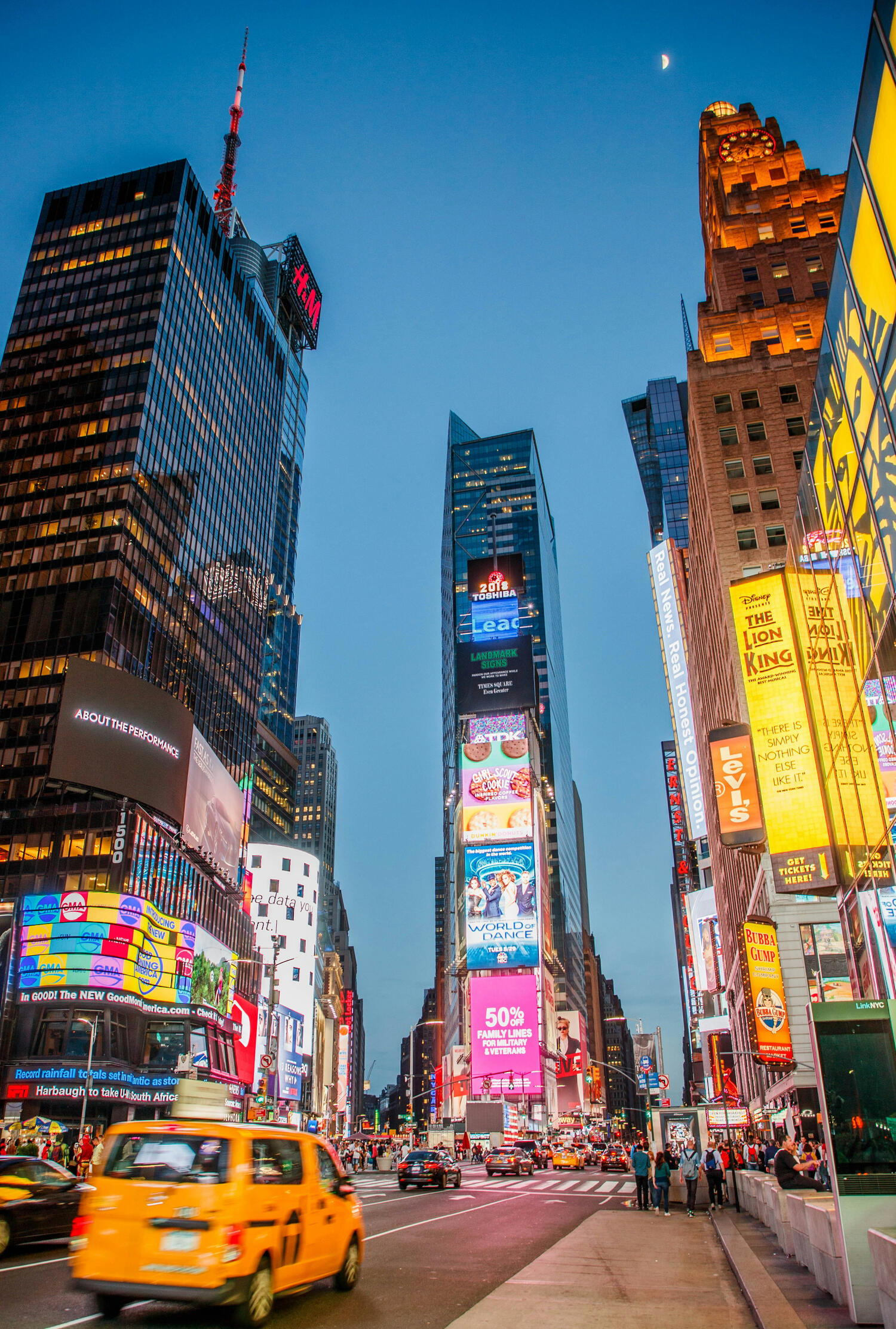 Times Square in Manhattan